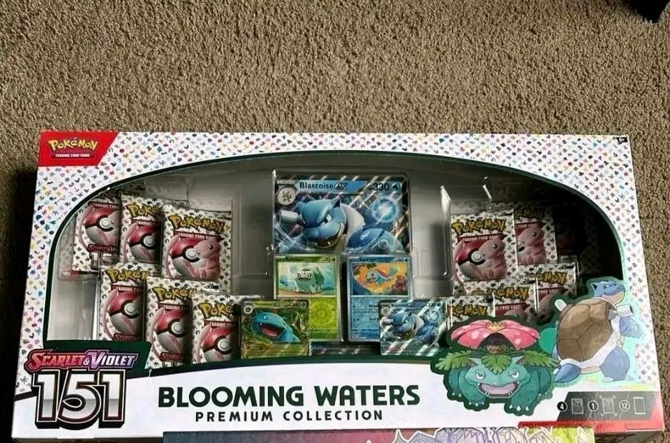 Blooming Waters Poster Collection Pokemon 151 Tcg Pokemon Tcg 151 Blooming Waters English