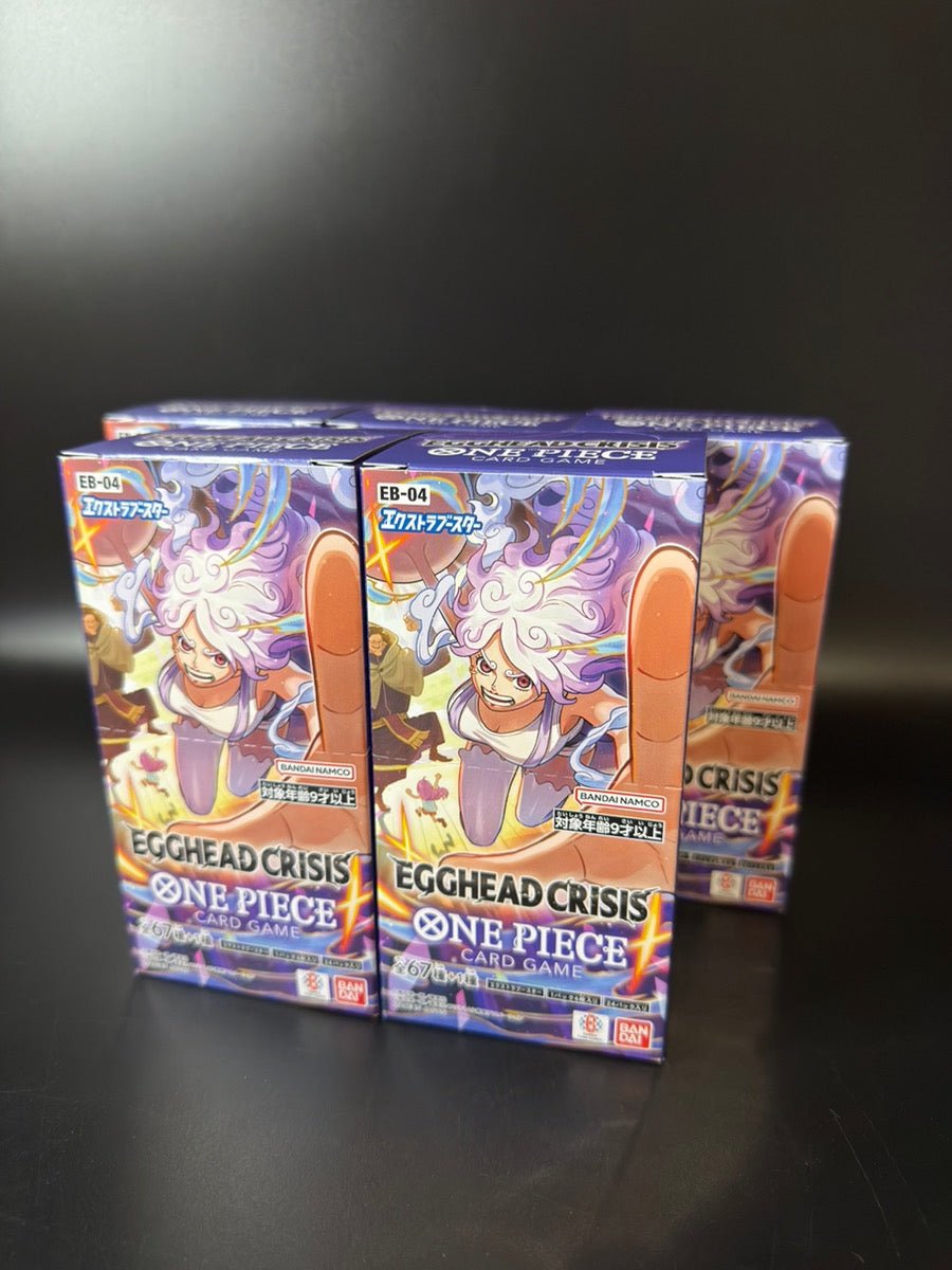 ONE PIECE Card Game EB-04 Egghead Crisis Booster Box Sealed Japanese