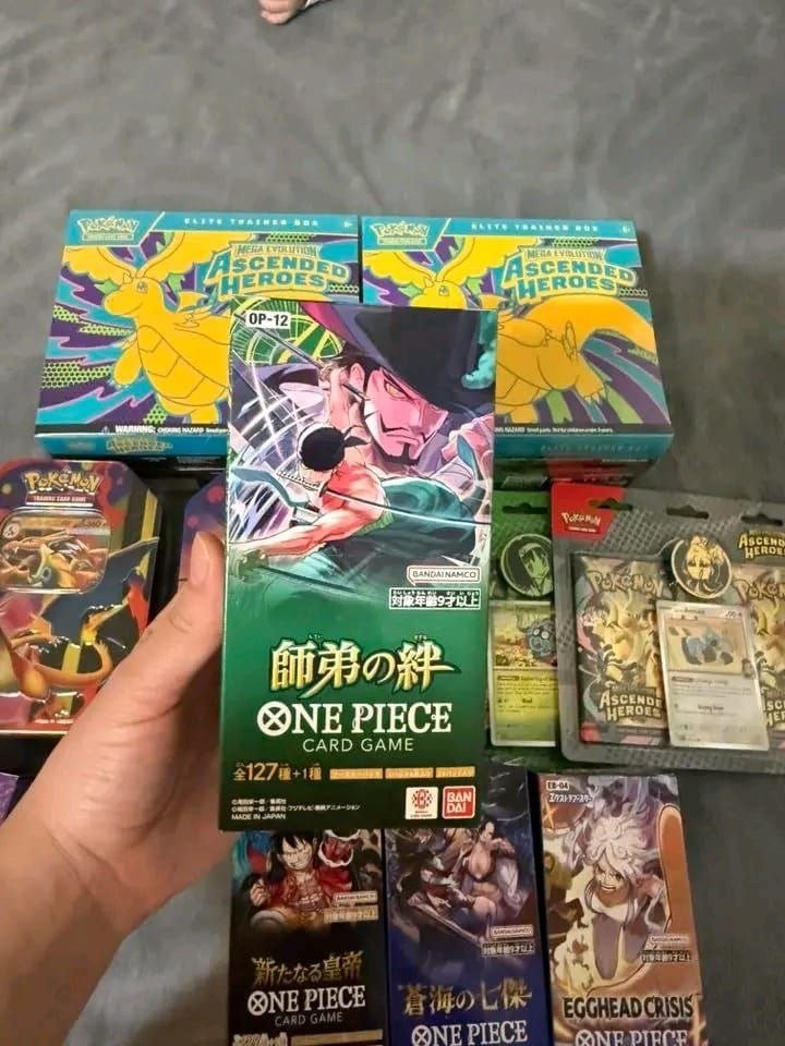 ONE PIECE LEGACY OF THE MASTERS OP-12 JAPANESE BOOSTER PACK/BOX