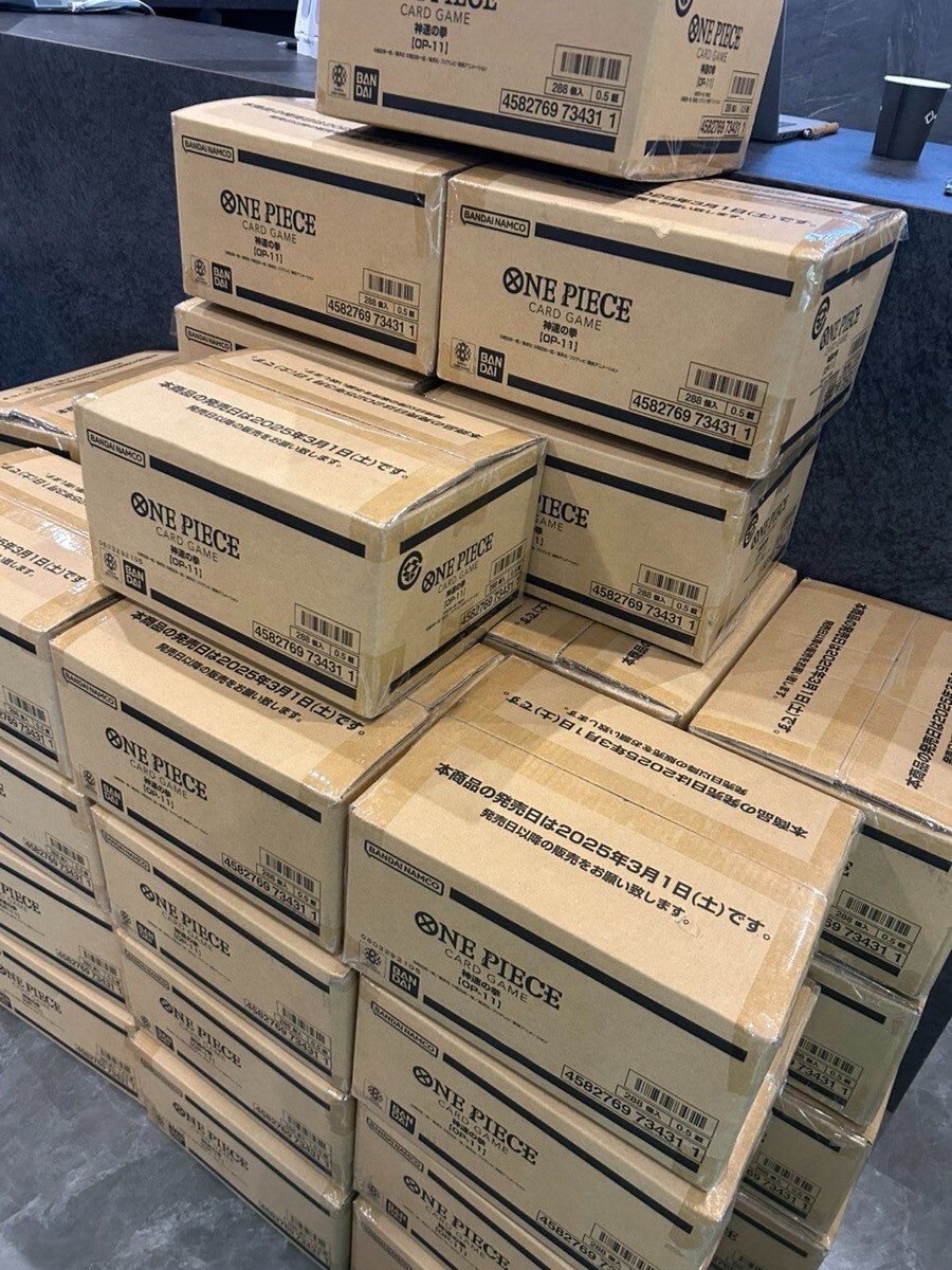 One Piece OP11 - A Fist of Divine Speed - 12 Box Case (ENG)