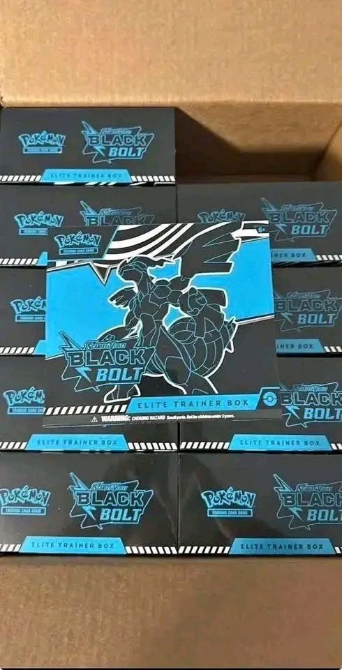 POKÉMON TCG: SCARLET & VIOLET—BLACK BOLT ELITE TRAINER BOX (ETB)