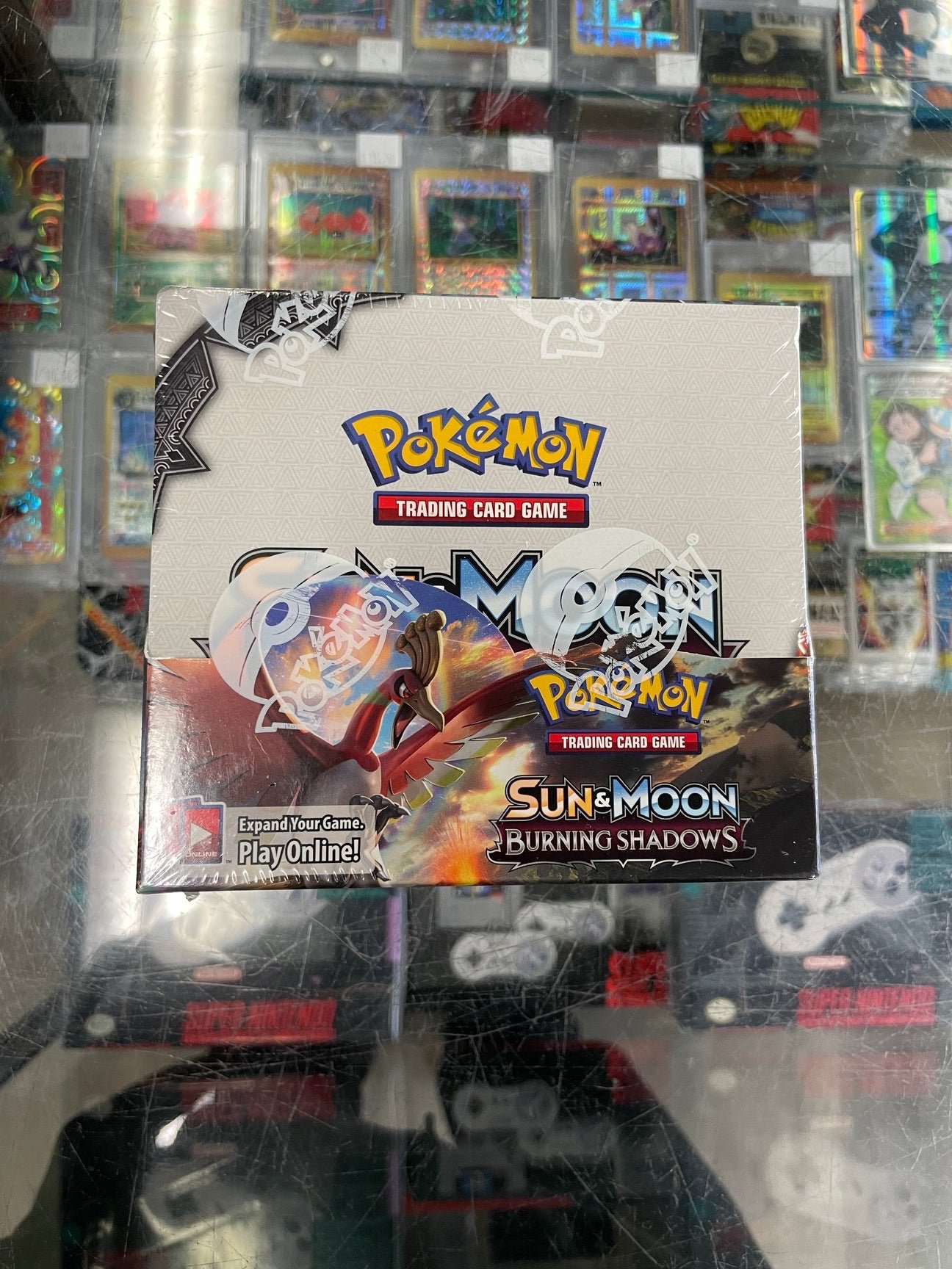 Pokemon TCG Sun & Moon Burning Shadows Booster Display Box Factory Sealed