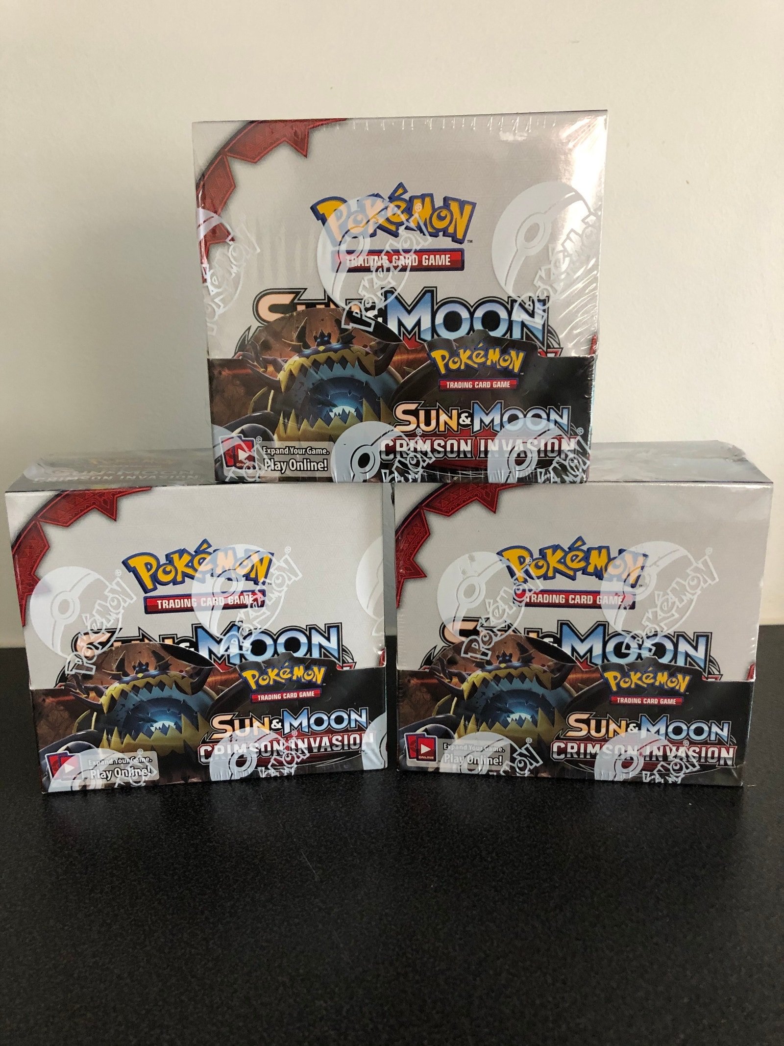 Pokemon TCG: Sun & Moon Crimson Invasion Sealed Booster Box