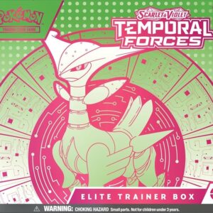 Pokemon TCG: SV5 Temporal Forces Elite Trainer Box - Iron Leaves