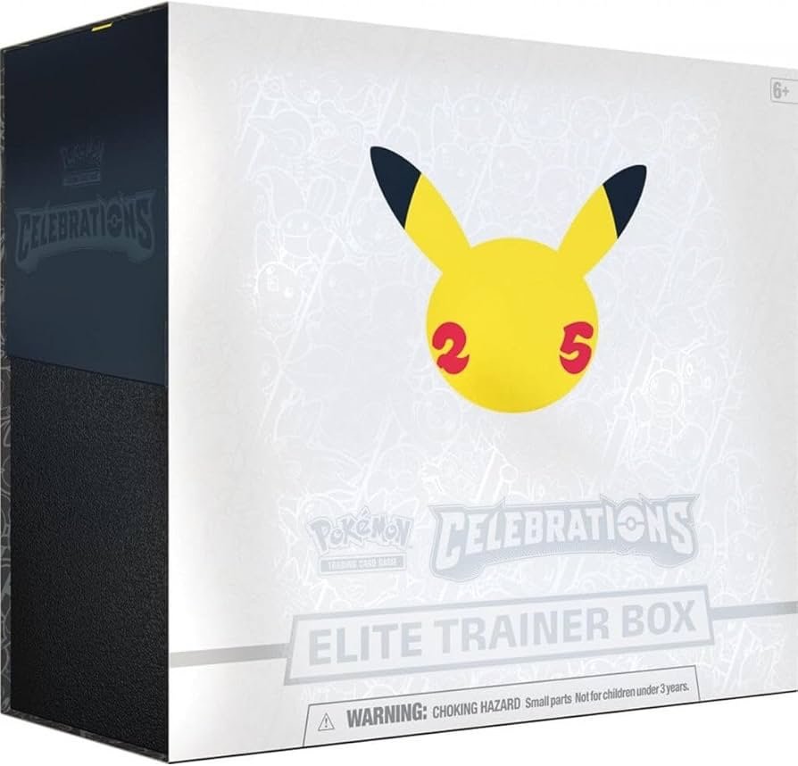 Pokemon Trading Card Game: Celebrations Elite Trainer Box, Multicoloured