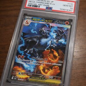 PSA 10 Mega Charizard X ex SAR – Graded Pokémon Card